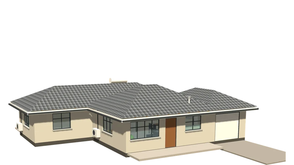 Ana Tree House, 2 bedrooms, 3D view