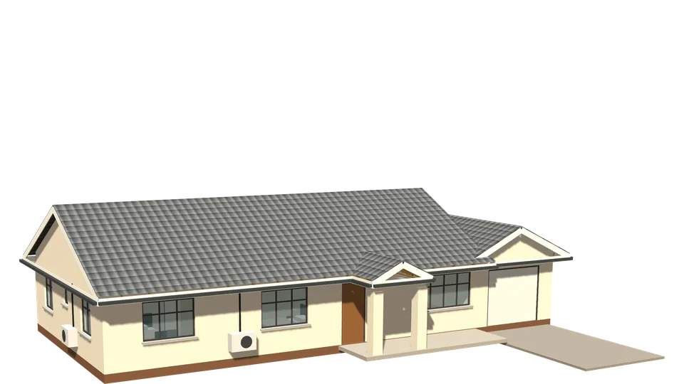 Camelthorn House, 3 bedrooms, 3D view