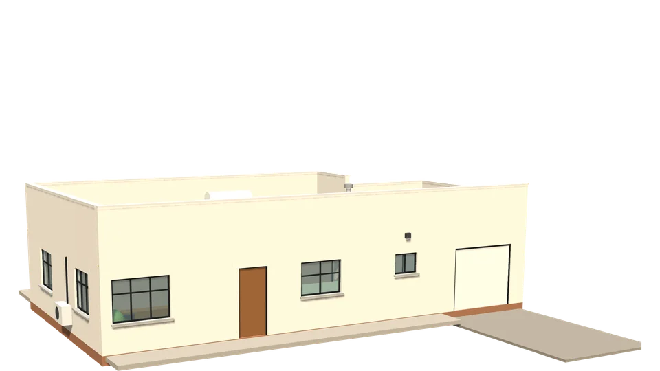 Kokerboom House, 3 bedrooms, 3D view