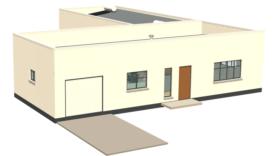 Marula House, 3 bedrooms, 3D view
