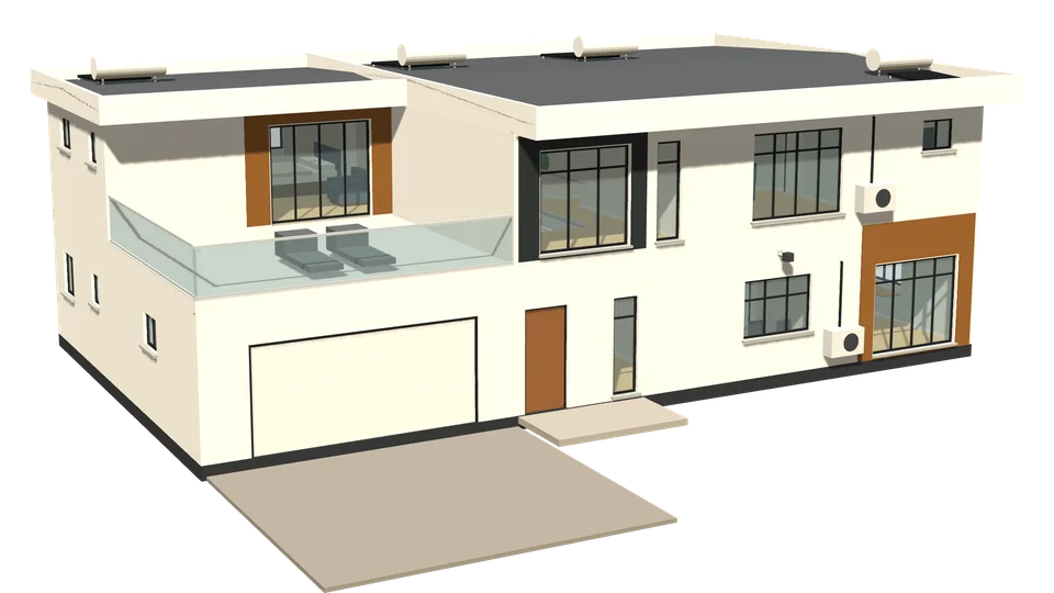 Tsauchab House, 4 bedrooms, 3D view