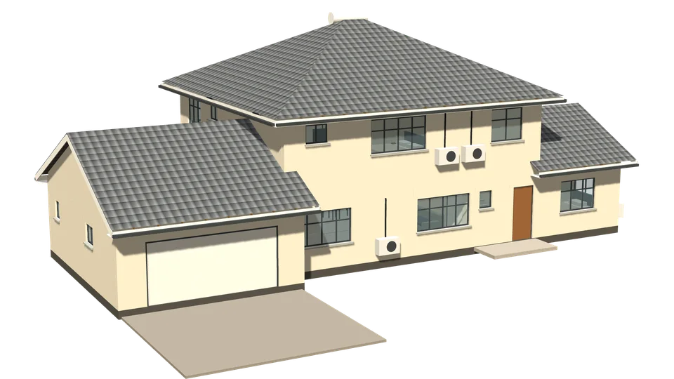 Waterberg House, 4 bedrooms, 3D view