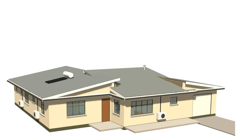 Welwitschia House, 3 bedrooms, 3D view